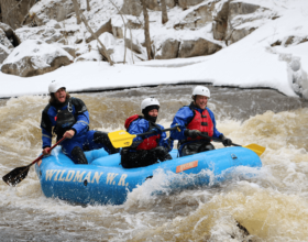 spring rafting on the peshtigo river