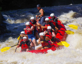 Corporate Team building Whitewater Rafting