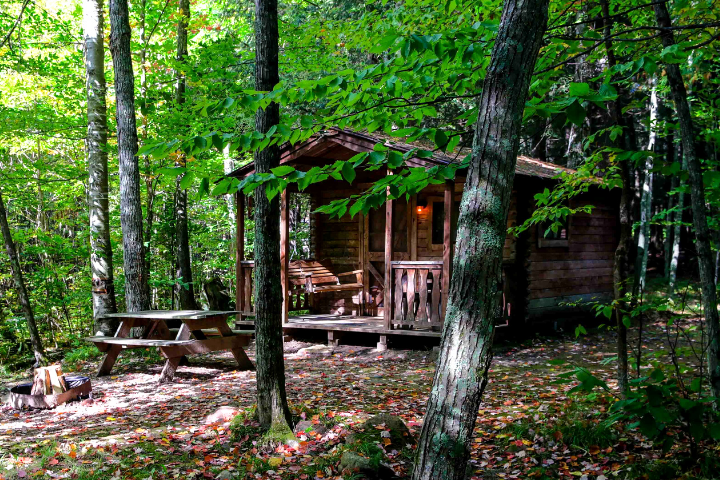 Peshtigo River Cabins Rustic Cabins Wildman Adventure Resort