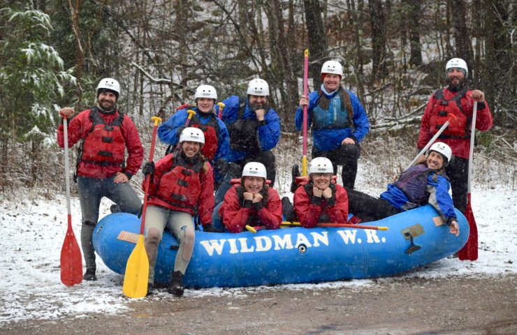 Friends going Spring Rafting