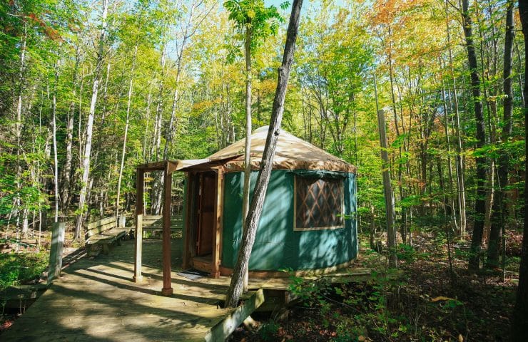 Glamping Yurt