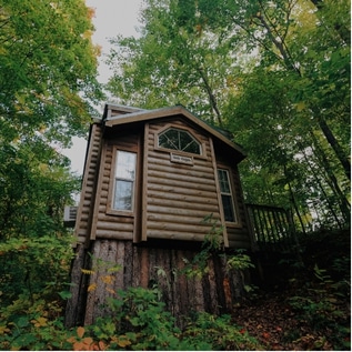 Cub Cabin (Deluxe Park Model Log Cabin)