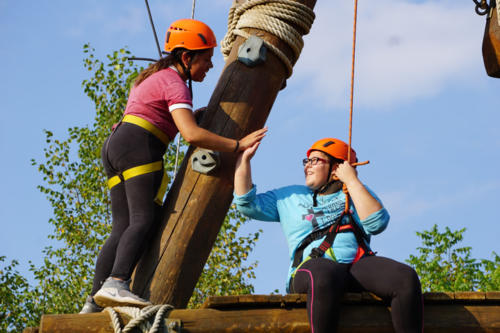 Wildman Adventure Resort Alpine climbing tower high ropes course02316